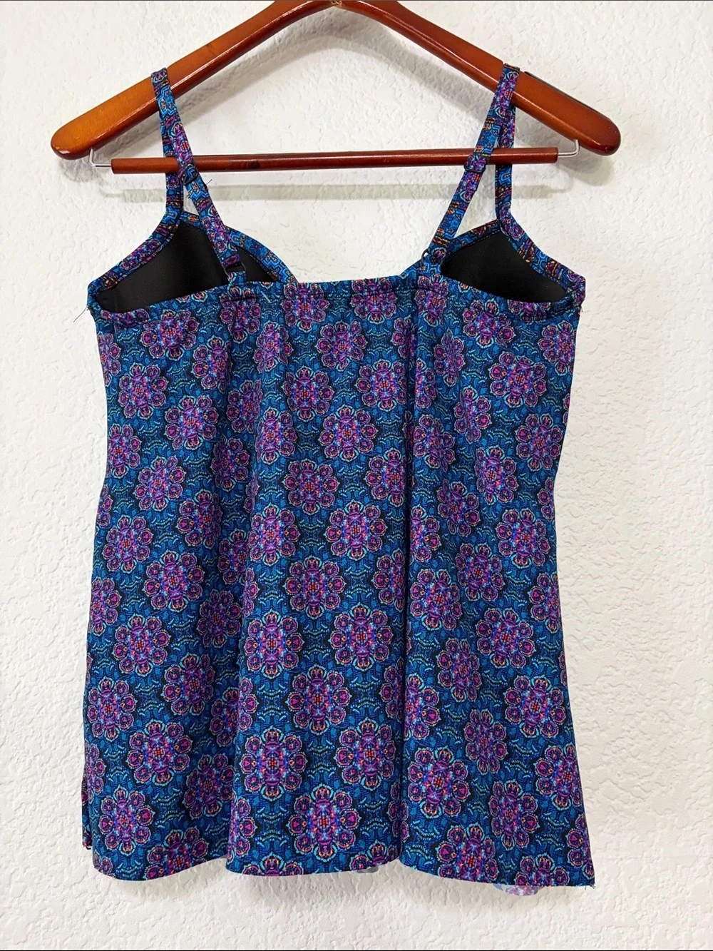 Miraclesuit Allura Geo Mandala Tankini Swim Top
